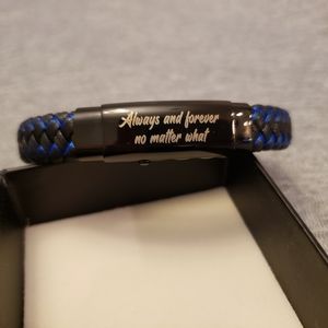 Men's Leather Bracelet Cuff